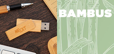 Bambusové reklamní předměty